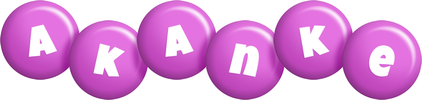 Akanke candy-purple logo