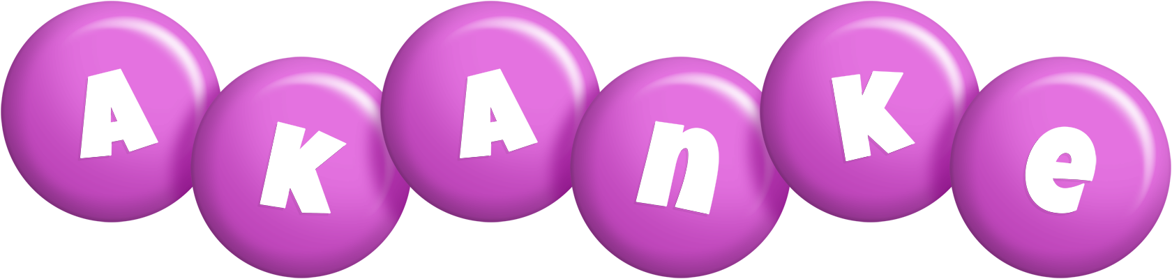 Akanke candy-purple logo