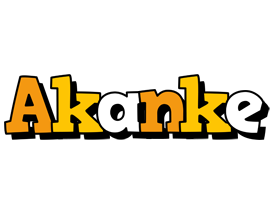 Akanke cartoon logo