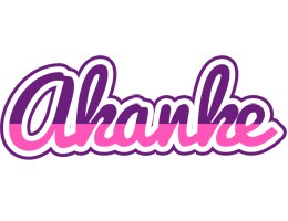 Akanke cheerful logo