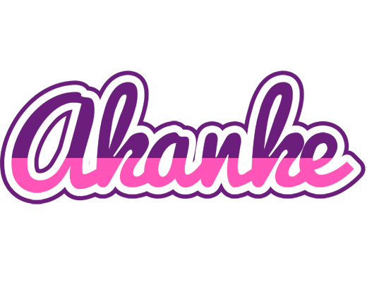 Akanke cheerful logo