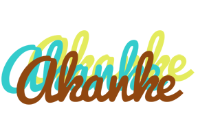 Akanke cupcake logo
