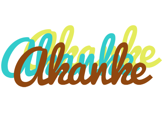 Akanke cupcake logo