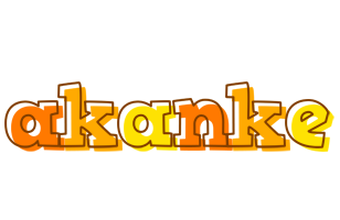 Akanke desert logo