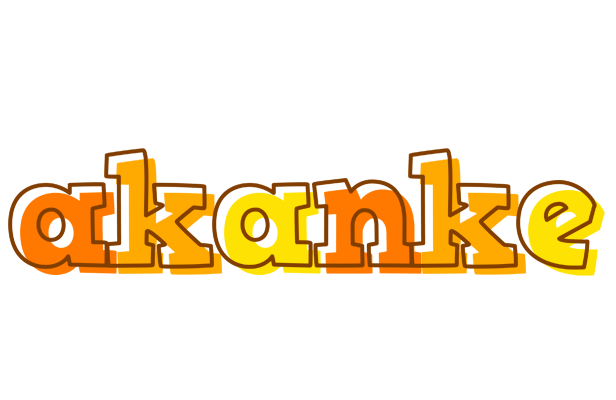 Akanke desert logo