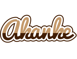 Akanke exclusive logo