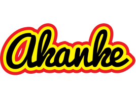 Akanke flaming logo