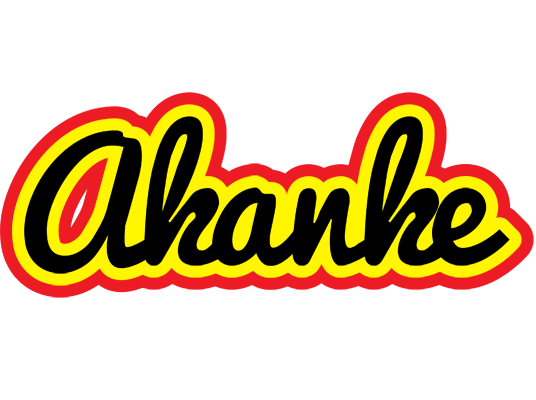Akanke flaming logo