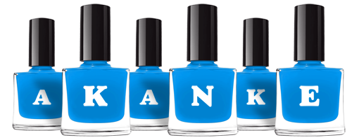 Akanke glossy logo