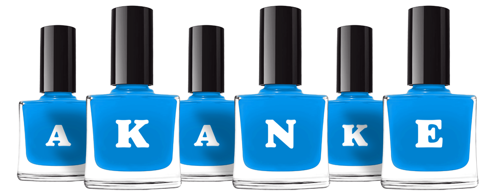 Akanke glossy logo