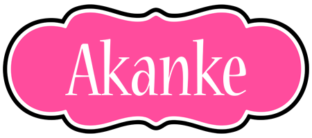 Akanke invitation logo