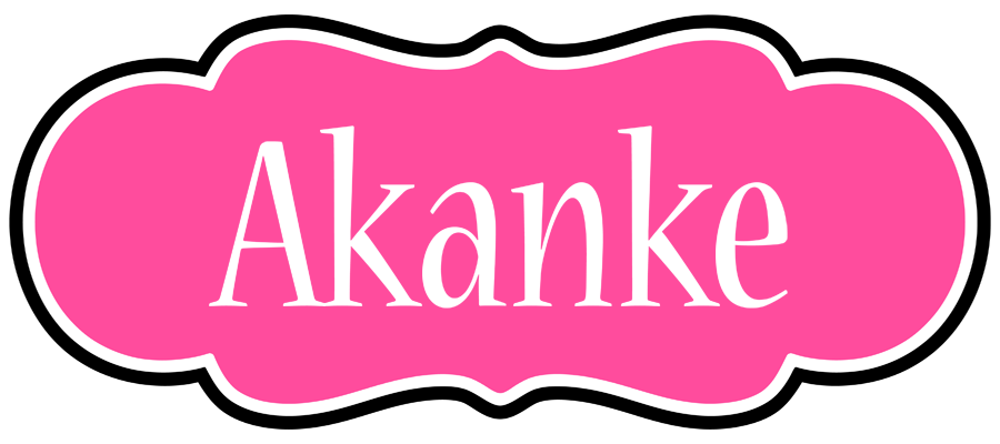 Akanke invitation logo