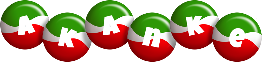 Akanke italy logo