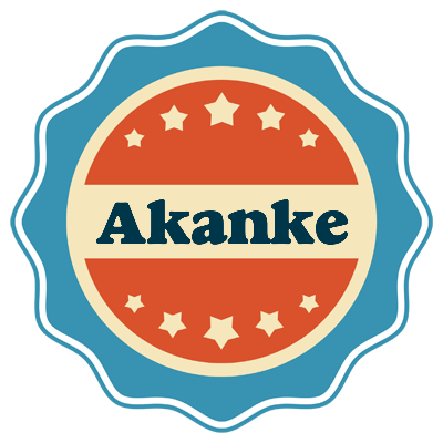 Akanke labels logo