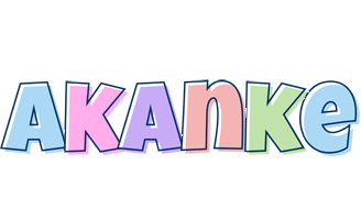 Akanke pastel logo