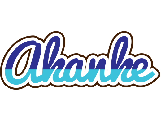Akanke raining logo