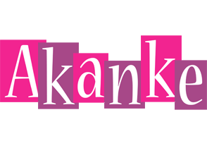 Akanke whine logo