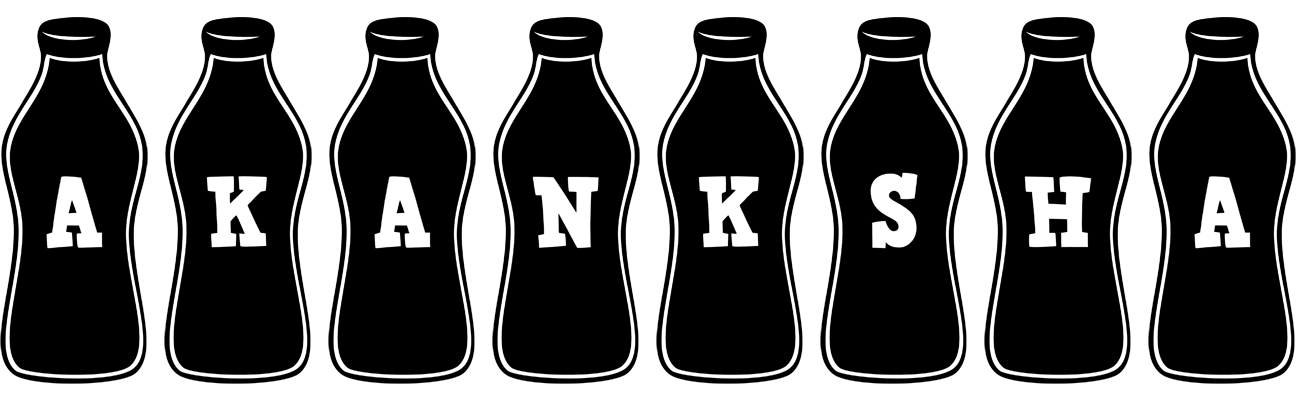 Akanksha bottle logo