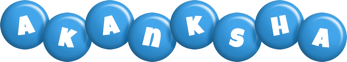 Akanksha candy-blue logo