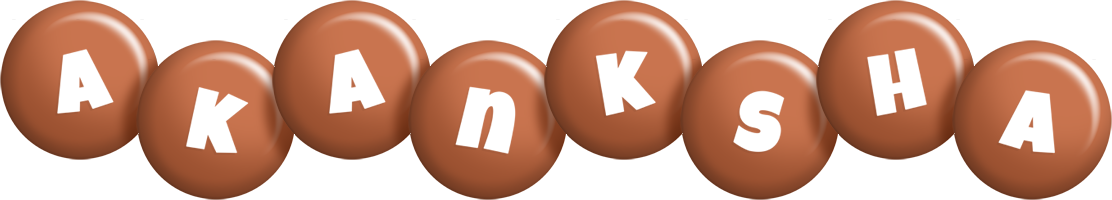 Akanksha candy-brown logo
