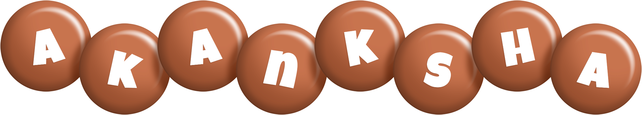 Akanksha candy-brown logo