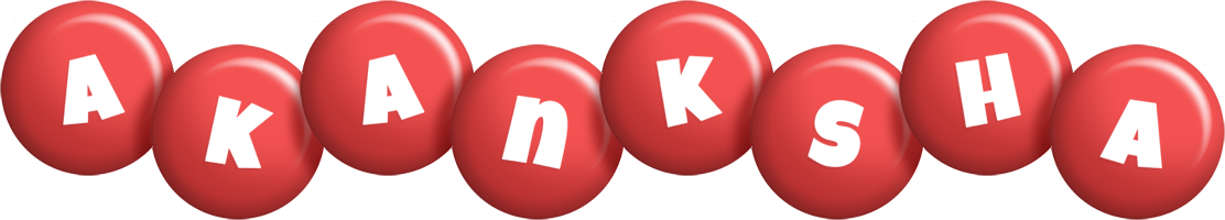 Akanksha candy-red logo