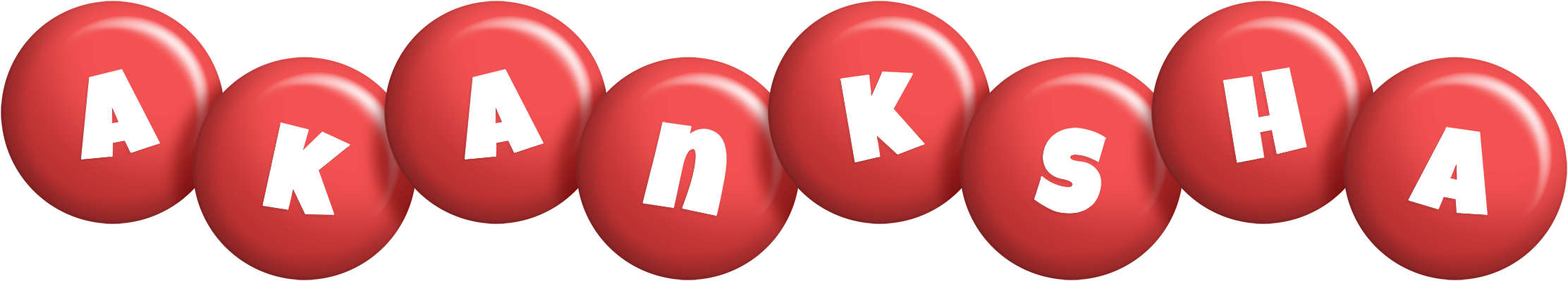 Akanksha candy-red logo