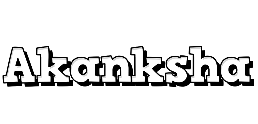 Akanksha snowing logo