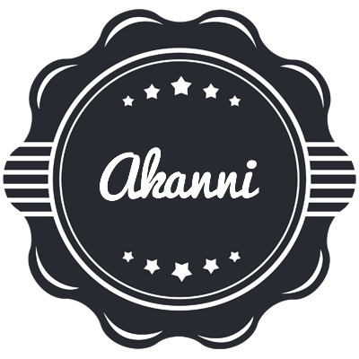 Akanni badge logo