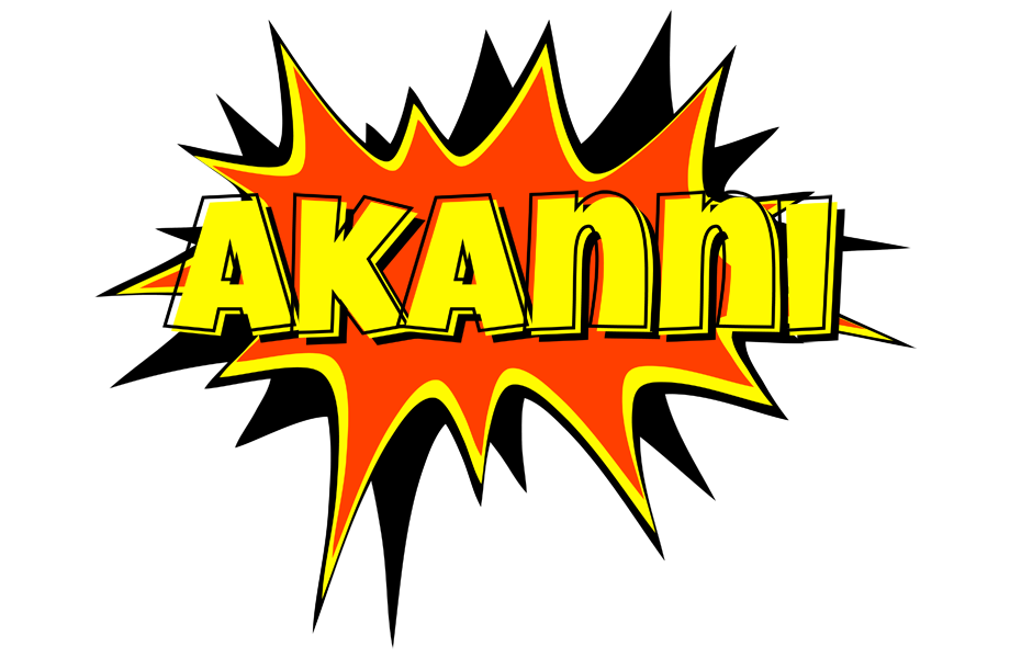 Akanni bazinga logo