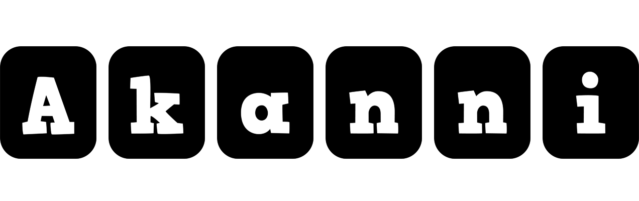 Akanni box logo