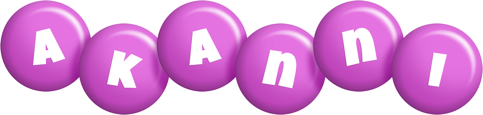 Akanni candy-purple logo