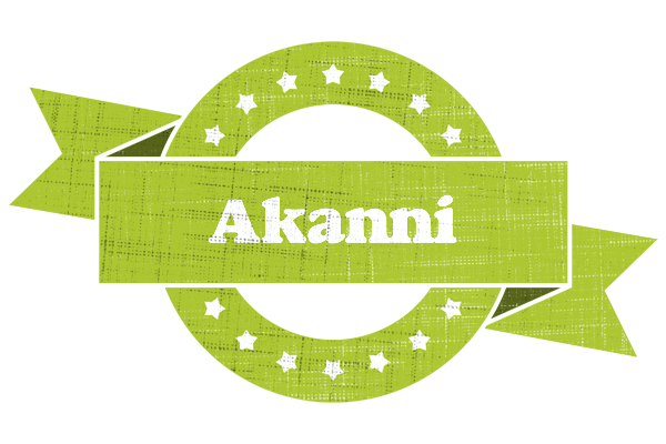 Akanni change logo