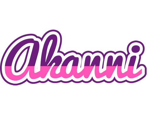 Akanni cheerful logo