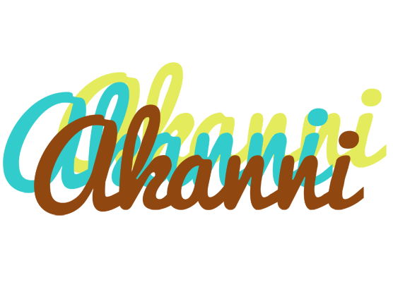 Akanni cupcake logo