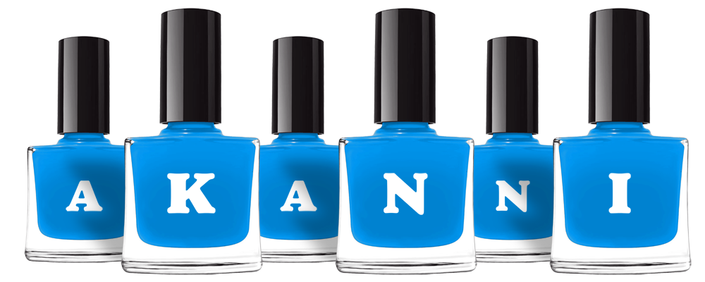 Akanni glossy logo