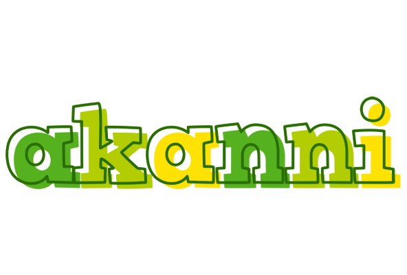 Akanni juice logo