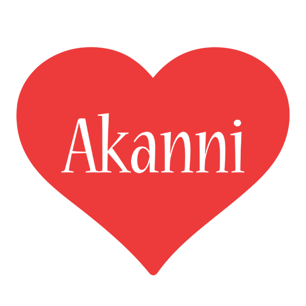 Akanni love logo