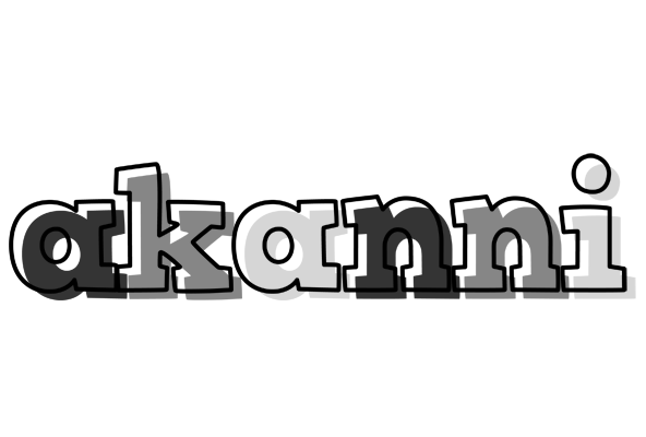 Akanni night logo