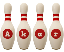 Akar bowling-pin logo