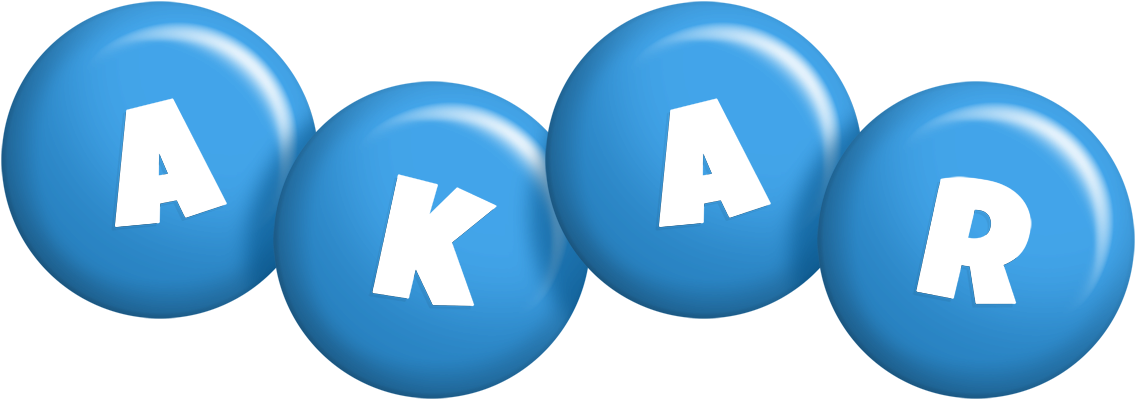 Akar candy-blue logo