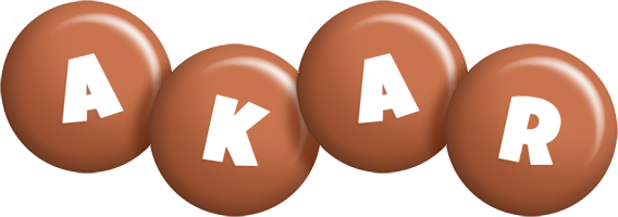 Akar candy-brown logo