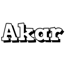 Akar snowing logo