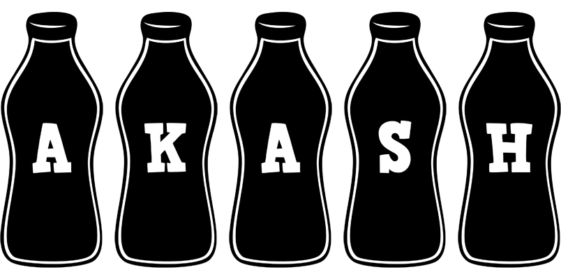 Akash bottle logo