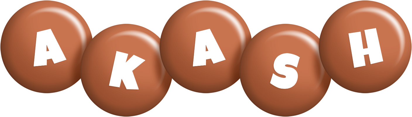 Akash candy-brown logo