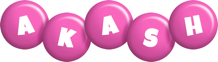 Akash candy-pink logo