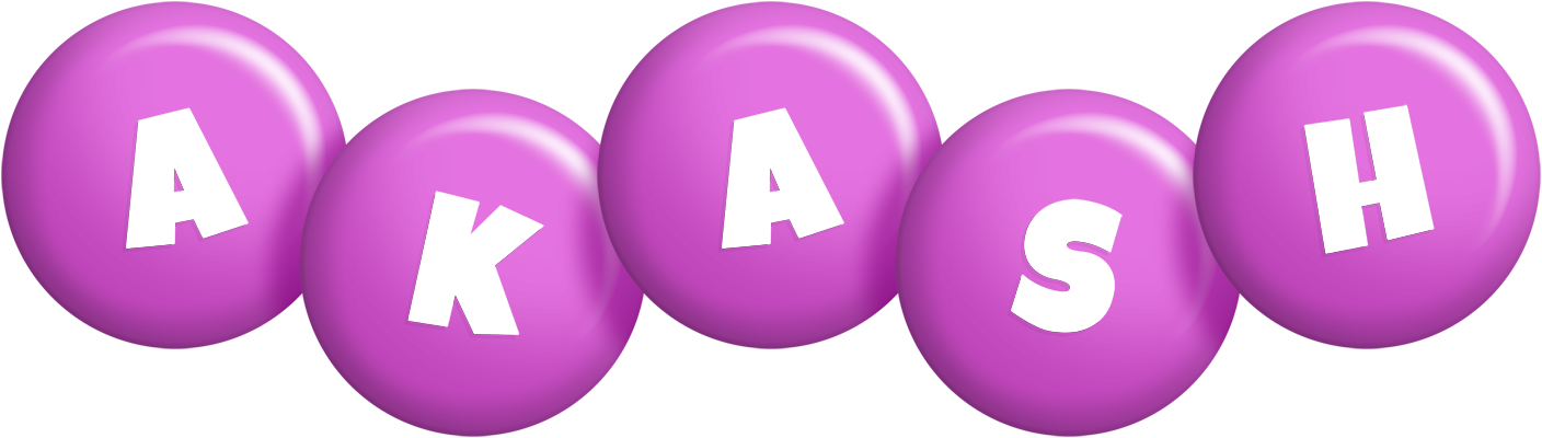 Akash candy-purple logo