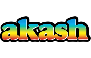 Akash color logo