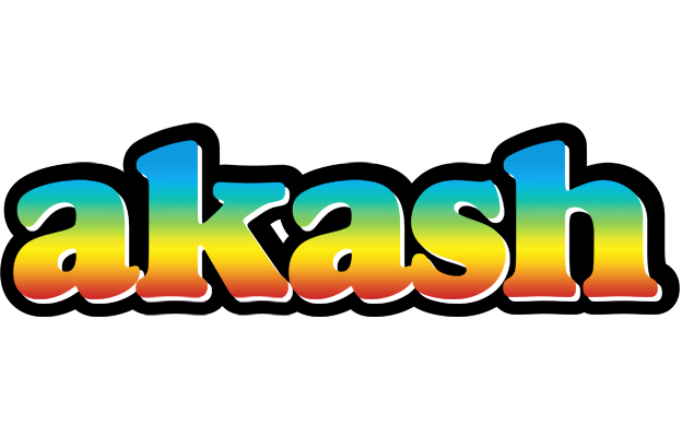 Akash color logo