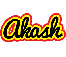 Akash flaming logo
